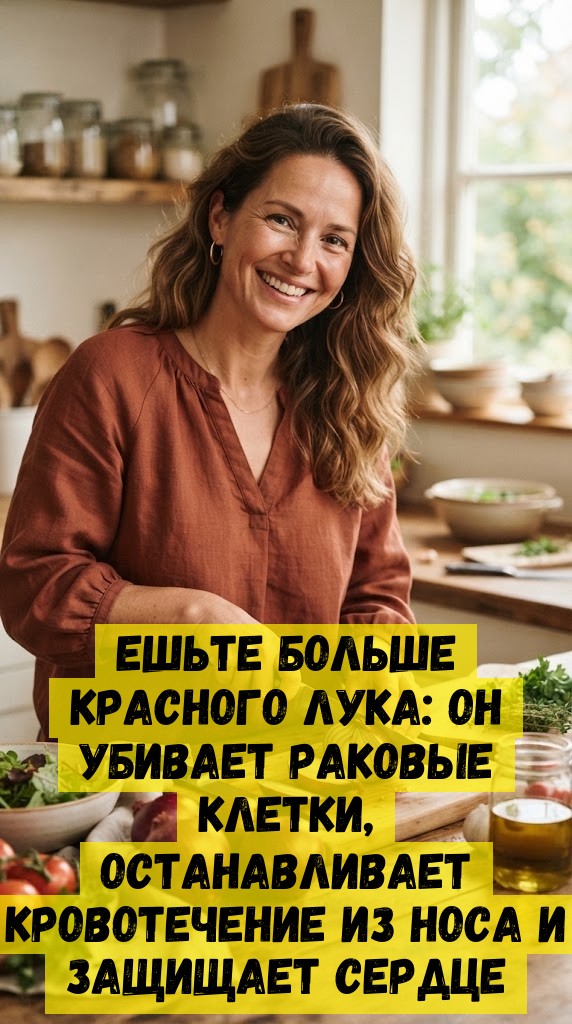 Ешьте больше красного лука: он убивает раковые клетки, останавливает кровотечение из носа и защищает сердце