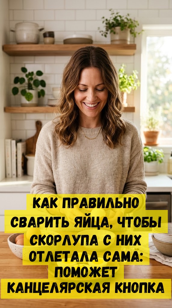 Как правильно сварить яйца, чтобы скорлупа с них отлетала сама: поможет канцелярская кнопка Как правильно сварить яйца, чтобы скорлупа с них отлетала сама: поможет канцелярская кнопка