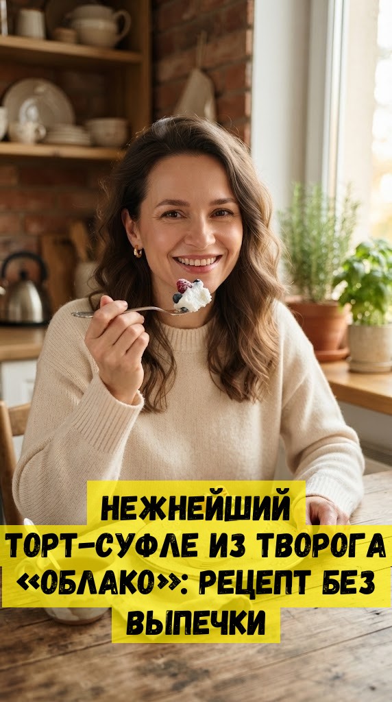 Нежнейший торт-суфле из творога &laquo;Облако&raquo;: рецепт без выпечки