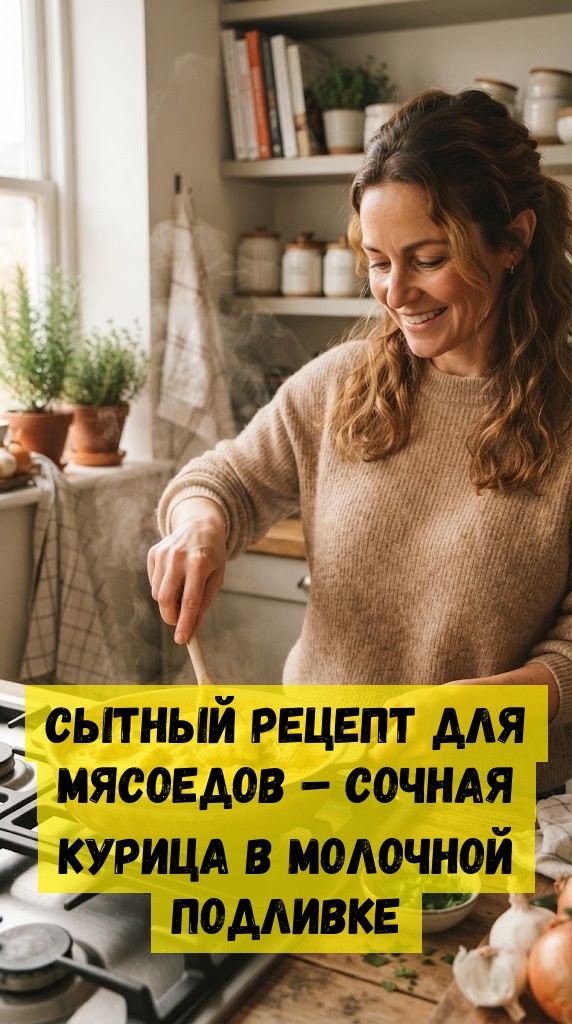 Сытный рецепт для мясоедов – сочная курица в молочной подливке Сытный рецепт для мясоедов – сочная курица в молочной подливке
