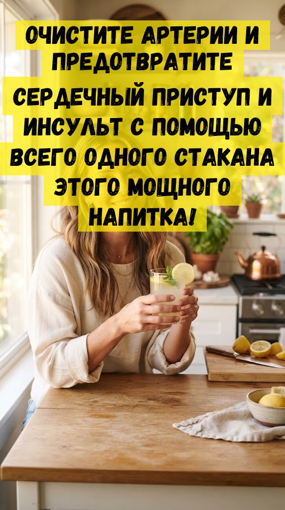 Очистите артерии и предотвратите сердечный приступ и инсульт с помощью всего одного стакана этого мощного напитка! Очистите артерии и предотвратите сердечный приступ и инсульт с помощью всего одного стакана этого мощного напитка!
