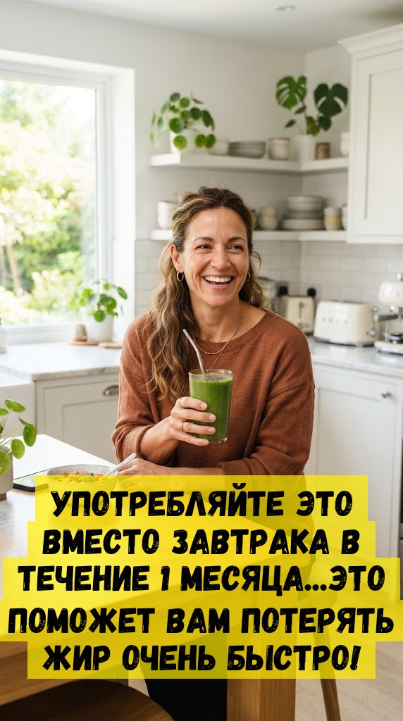 Употребляйте это вместо завтрака в течение 1 месяца...это поможет вам потерять жир очень быстро! Употребляйте это вместо завтрака в течение 1 месяца...это поможет вам потерять жир очень быстро!