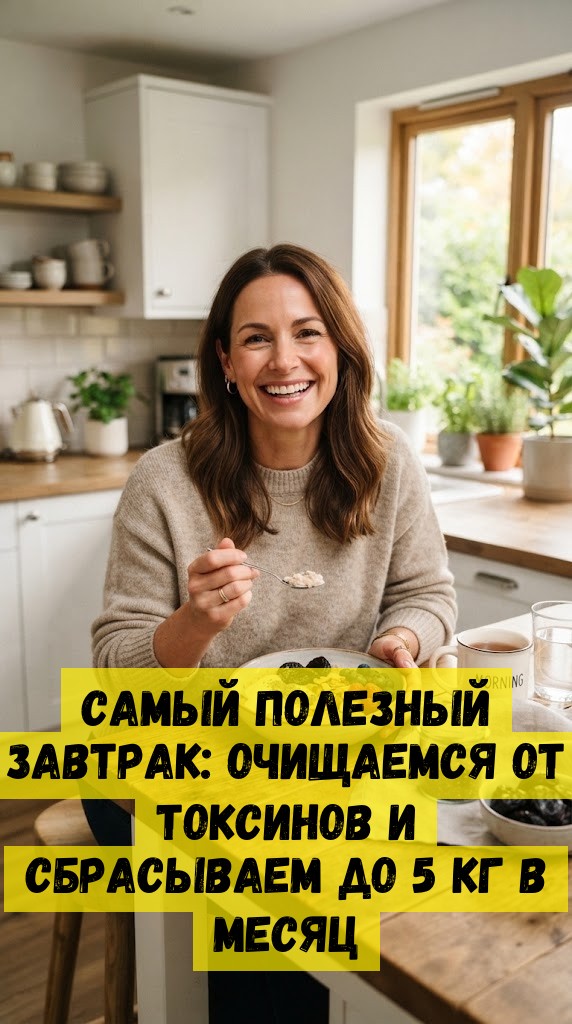 Самый полезный завтрак: очищаемся от токсинов и сбрасываем до 5 кг в месяц Самый полезный завтрак: очищаемся от токсинов и сбрасываем до 5 кг в месяц