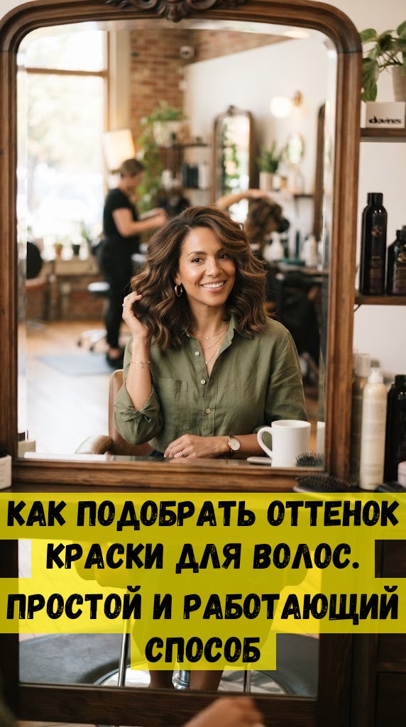 Как подобрать оттенок краски для волос. Простой и работающий способ