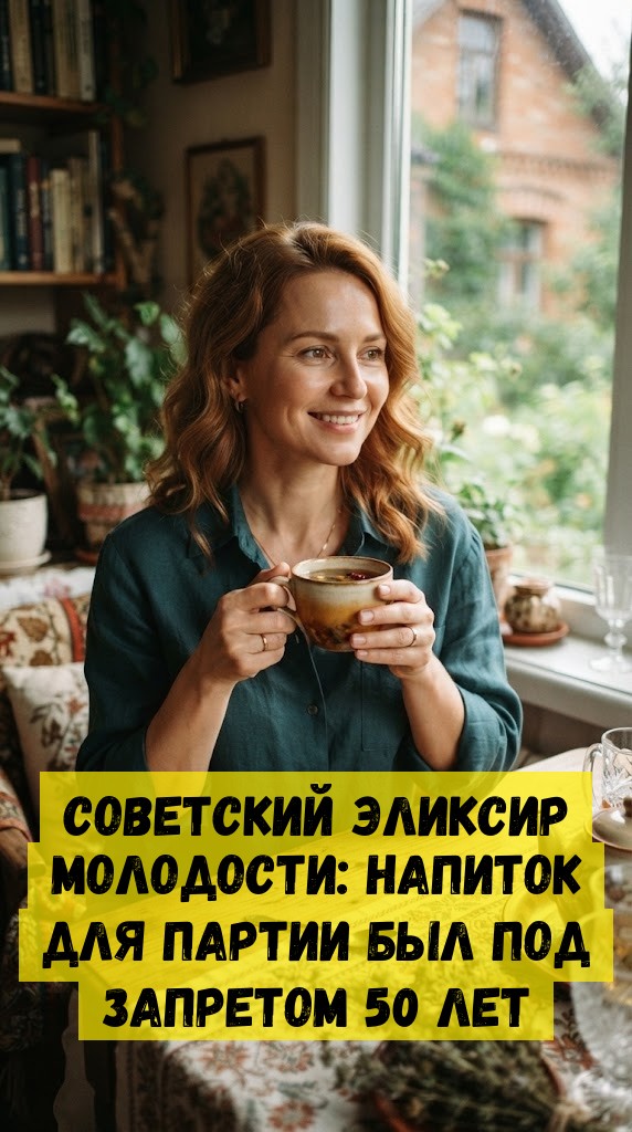 Советский эликсир молодости: напиток для Партии был под запретом 50 лет