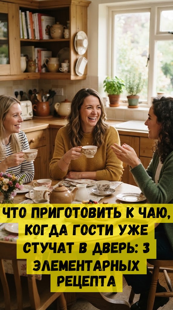 Что приготовить к чаю, когда гости уже стучат в дверь: 3 элементарных рецепта Что приготовить к чаю, когда гости уже стучат в дверь: 3 элементарных рецепта