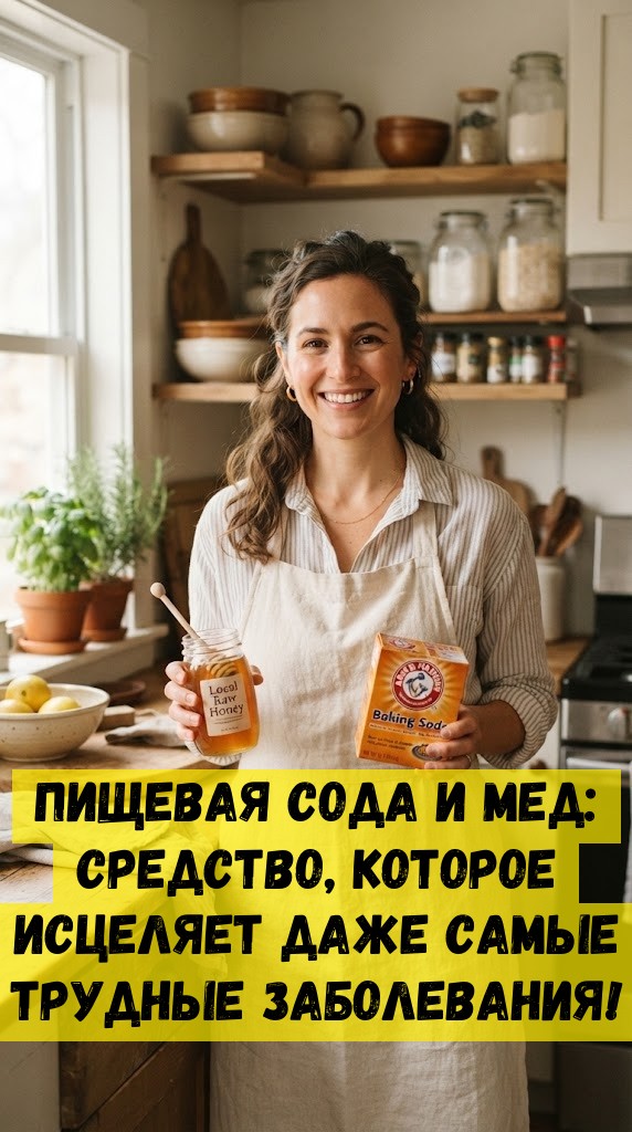 Пищевая сода и мед: средство, которое исцеляет даже самые трудные заболевания!