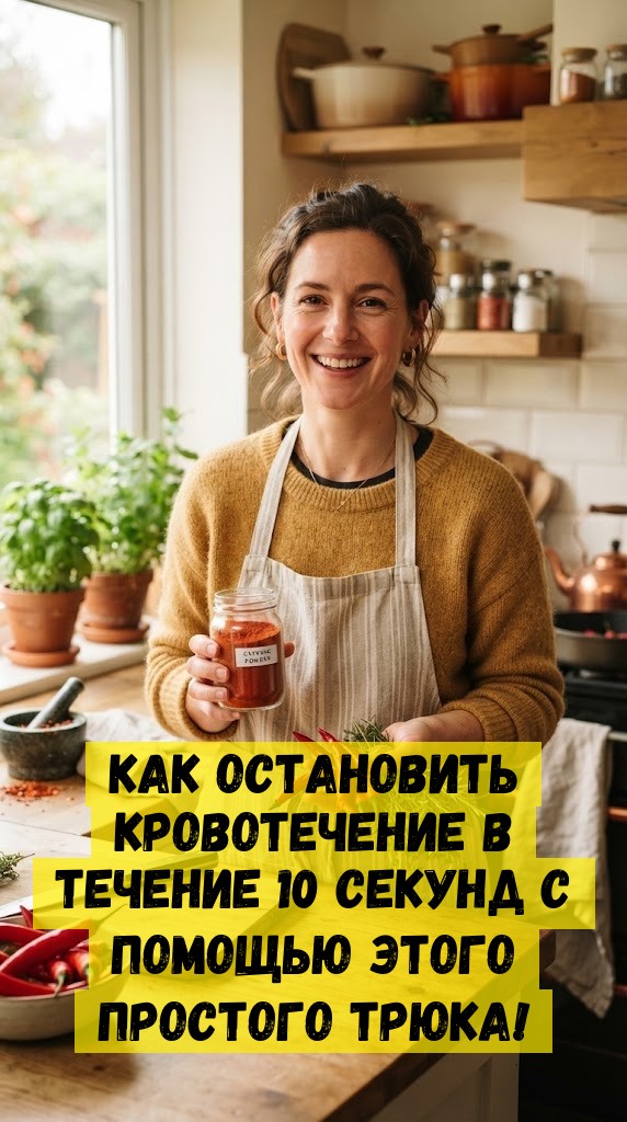 Как остановить кровотечение в течение 10 секунд с помощью этого простого трюка!