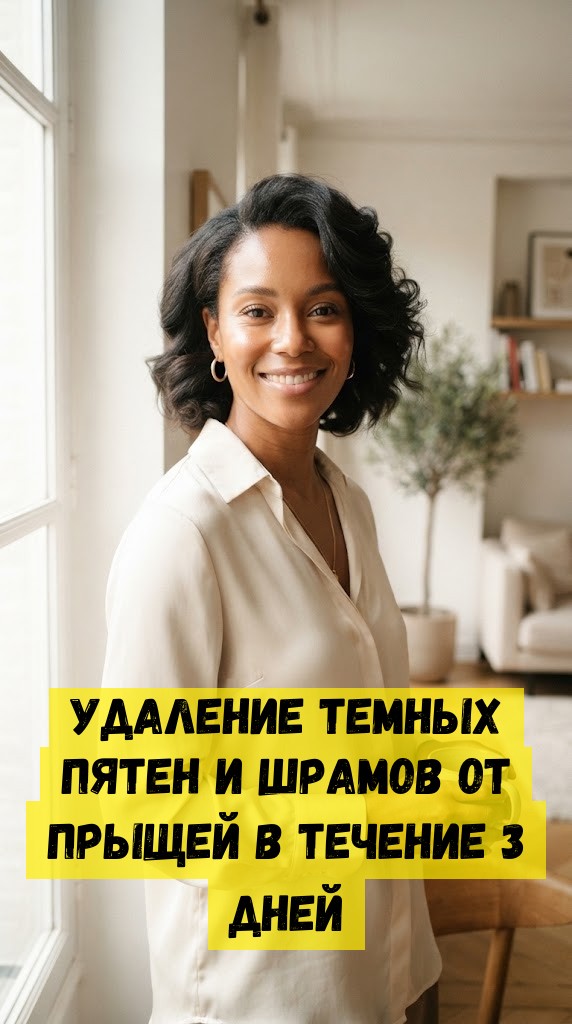 Удаление темных пятен и шрамов от прыщей в течение 3 дней&nbsp;