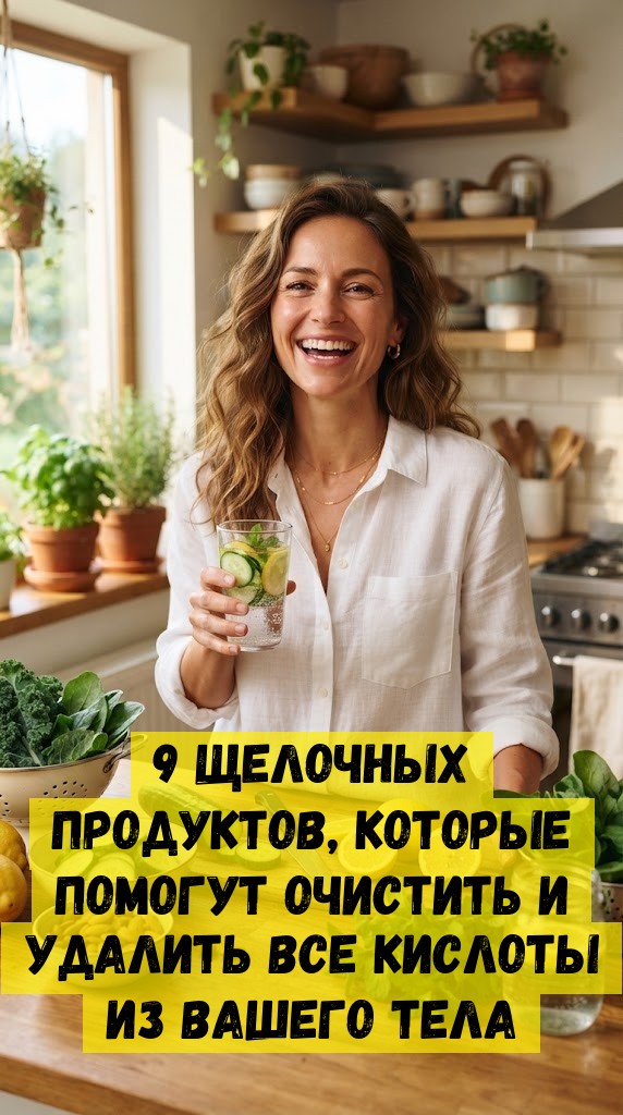 9 щелочных продуктов, которые помогут очистить и удалить все кислоты из вашего тела
