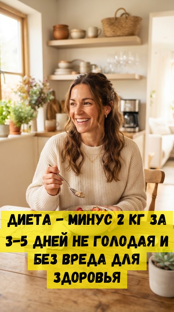 Диета - Минус 2 кг за 3-5 дней не голодая и без вреда для здоровья