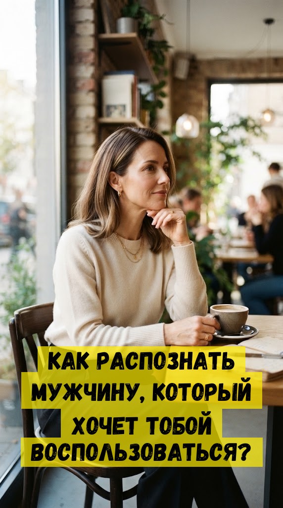 Как распознать мужчину, который хочет тобой воспользоваться? Как распознать мужчину, который хочет тобой воспользоваться?