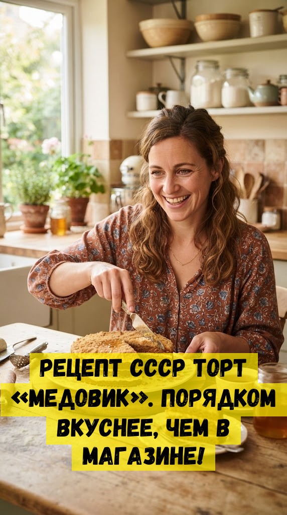 Рецепт СССР торт «Медовик». Порядком вкуснее, чем в магазине! Рецепт СССР торт «Медовик». Порядком вкуснее, чем в магазине!