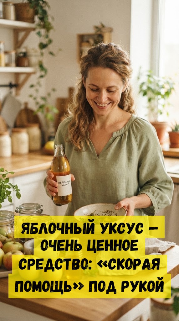 Яблочный уксус — очень ценное средство: «Скорая помощь» под рукой Яблочный уксус — очень ценное средство: «Скорая помощь» под рукой