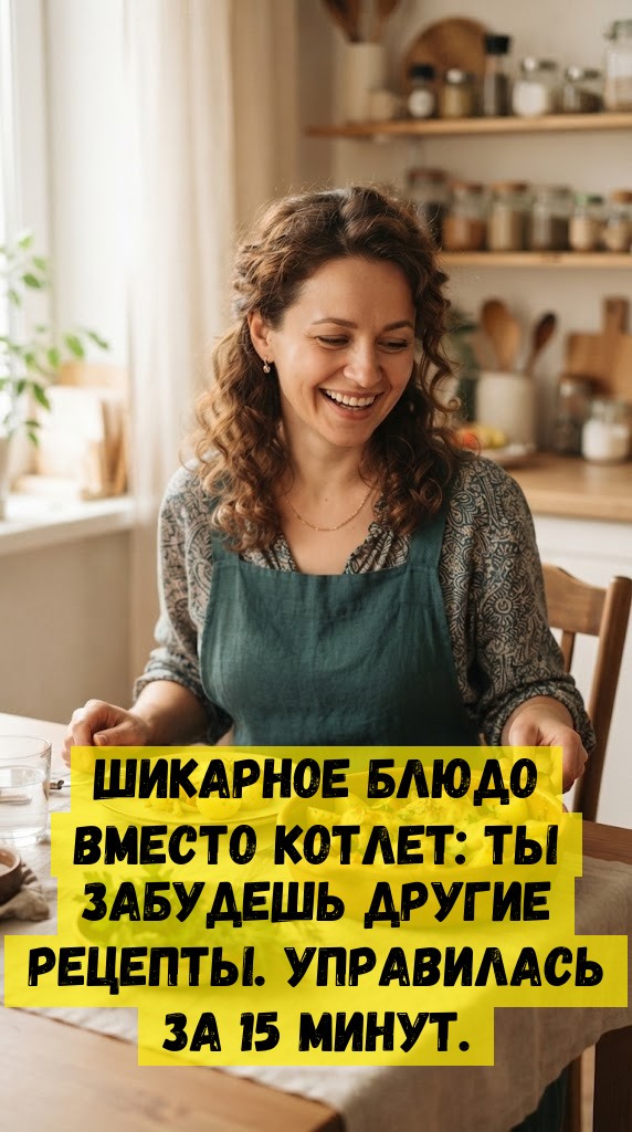 Шикарное блюдо вместо котлет: ты забудешь другие рецепты. Управилась за 15 минут. Шикарное блюдо вместо котлет: ты забудешь другие рецепты. Управилась за 15 минут.