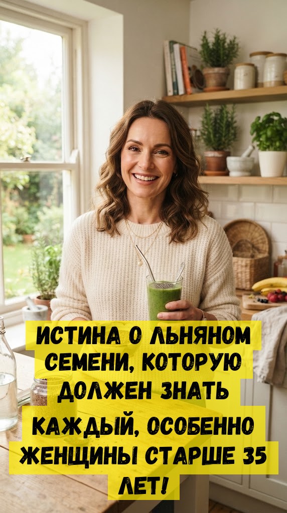Истина о льняном семени, которую должен знать каждый, особенно женщины старше 35 лет!