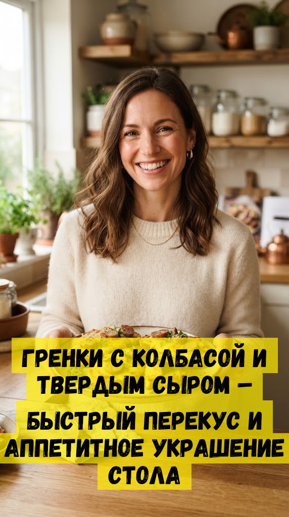 Гренки с колбасой и твердым сыром – быстрый перекус и аппетитное украшение стола Гренки с колбасой и твердым сыром – быстрый перекус и аппетитное украшение стола