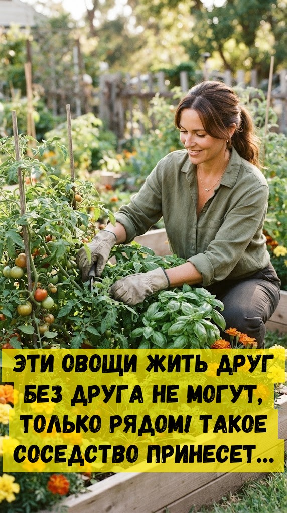 Эти овощи жить друг без друга не могут, только рядом! Такое соседство принесет&hellip;