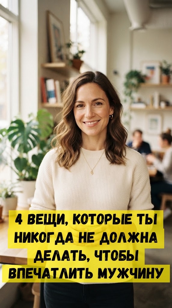4 вещи, которые ты никогда не должна делать, чтобы впечатлить мужчину