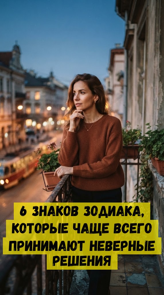 6 знаков зодиака, которые чаще всего принимают неверные решения 6 знаков зодиака, которые чаще всего принимают неверные решения