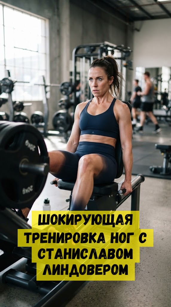 Шокирующая тренировка ног с Станиславом Линдовером