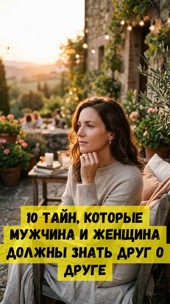 10 тайн, которые мужчина и женщина должны знать друг о друге 10 тайн, которые мужчина и женщина должны знать друг о друге
