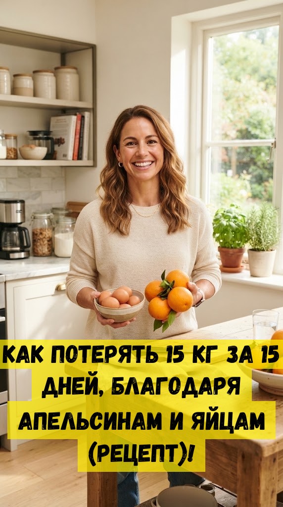 Как потерять 15 кг за 15 дней, благодаря апельсинам и яйцам (рецепт)! Как потерять 15 кг за 15 дней, благодаря апельсинам и яйцам (рецепт)!