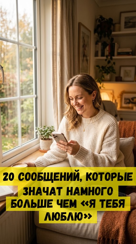 20 сообщений, которые значат намного больше чем «Я тебя люблю» 20 сообщений, которые значат намного больше чем «Я тебя люблю»