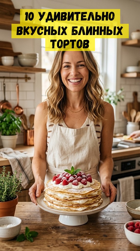 10 удивительно вкусных блинных тортов 10 удивительно вкусных блинных тортов