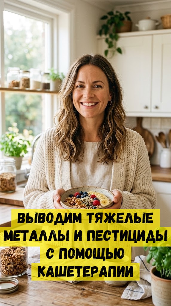 Выводим тяжелые металлы и пестициды с помощью кашетерапии