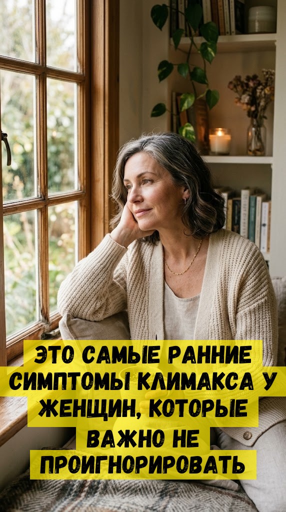 Это самые ранние симптомы климакса у женщин, которые важно не проигнорировать