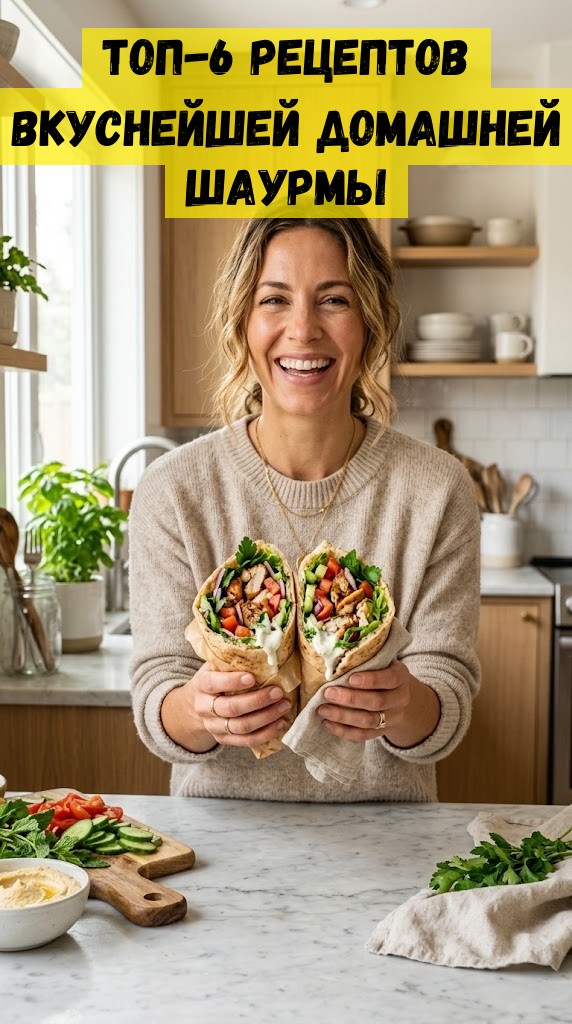 Топ-6 рецептов вкуснейшей домашней шаурмы Топ-6 рецептов вкуснейшей домашней шаурмы