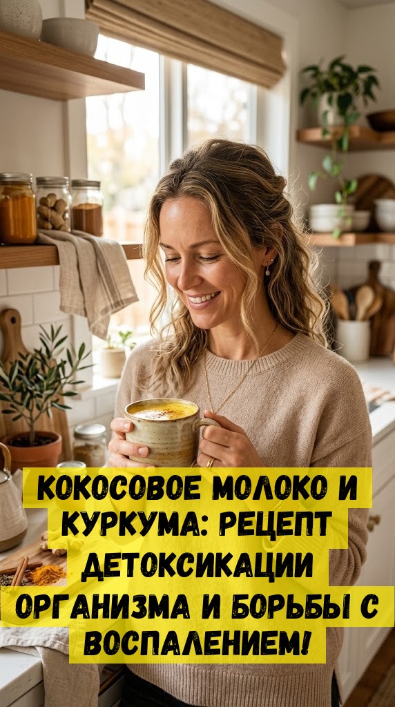 Кокосовое молоко и куркума: Рецепт детоксикации организма и борьбы с воспалением!