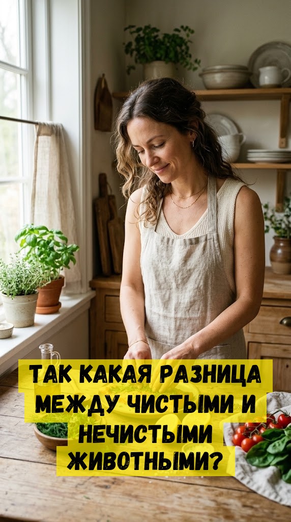 Так какая разница между чистыми и нечистыми животными? Так какая разница между чистыми и нечистыми животными?