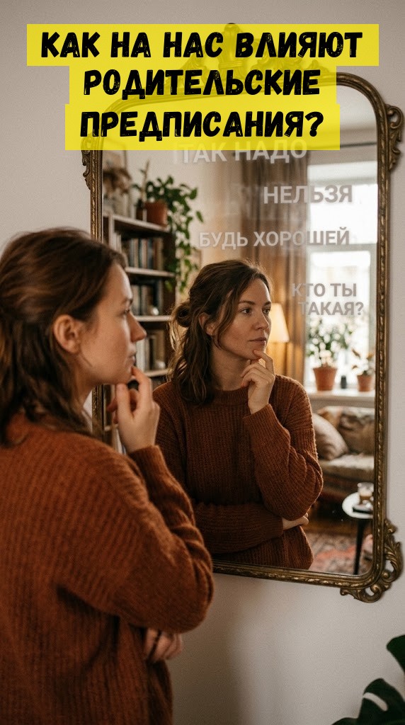 Как на нас влияют родительские предписания? Как на нас влияют родительские предписания?