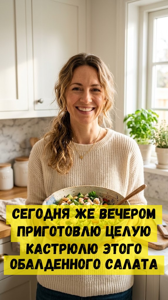 Сегодня же вечером приготовлю целую кастрюлю этого обалденного салата Сегодня же вечером приготовлю целую кастрюлю этого обалденного салата