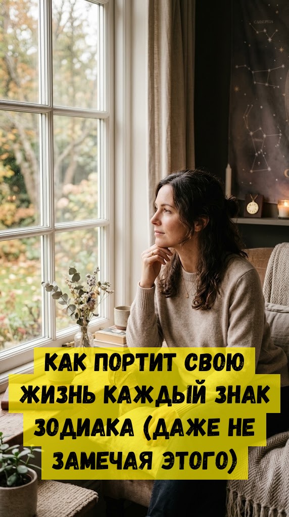 Как портит свою жизнь каждый знак Зодиака (даже не замечая этого)