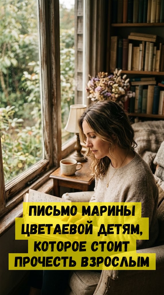 Письмо Марины Цветаевой детям, которое стоит прочесть взрослым Письмо Марины Цветаевой детям, которое стоит прочесть взрослым