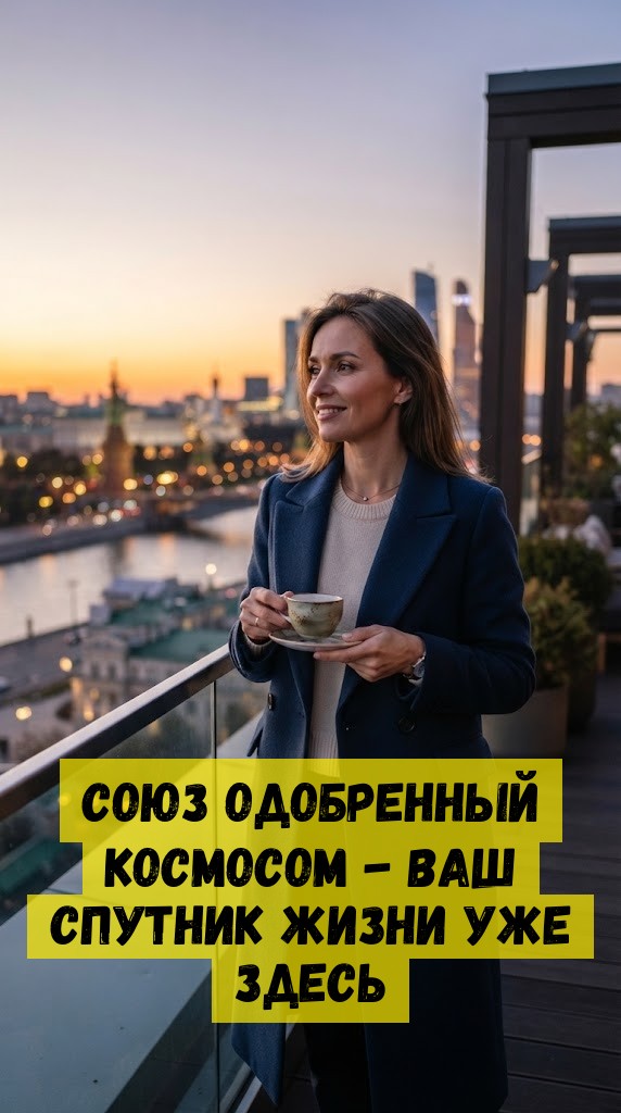 Союз одобренный космосом - Ваш спутник жизни уже здесь Союз одобренный космосом - Ваш спутник жизни уже здесь