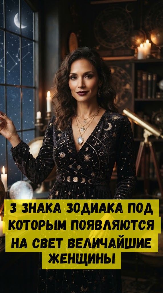3 Знака Зодиака под которым появляются на свет величайшие женщины