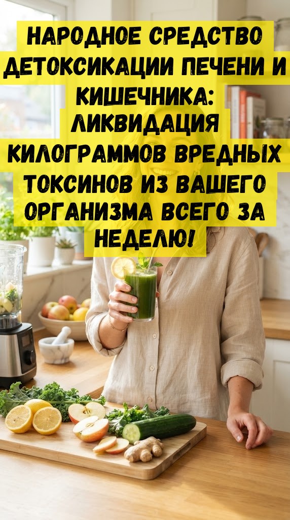 Народное средство детоксикации печени и кишечника: Ликвидация килограммов вредных токсинов из вашего организма всего за неделю! Народное средство детоксикации печени и кишечника: Ликвидация килограммов вредных токсинов из вашего организма всего за неделю!
