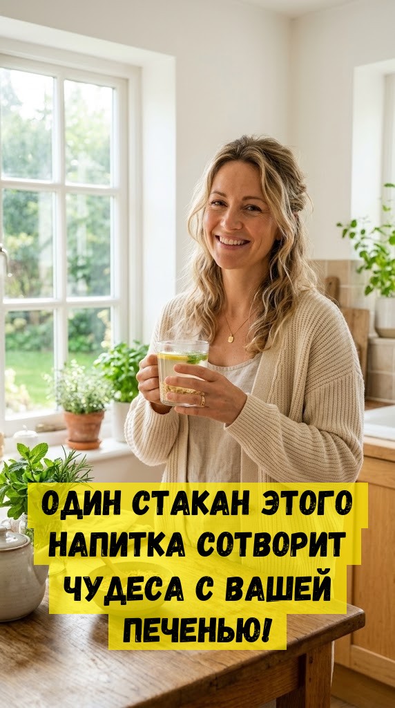 Один стакан этого напитка сотворит чудеса с вашей печенью!