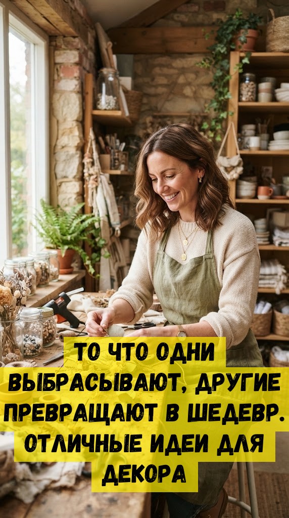 То что одни выбрасывают, другие превращают в шедевр. Отличные идеи для декора