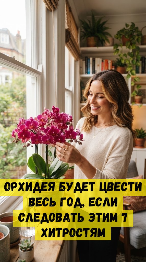 Орхидея будет цвести весь год, если следовать этим 7 хитростям Орхидея будет цвести весь год, если следовать этим 7 хитростям