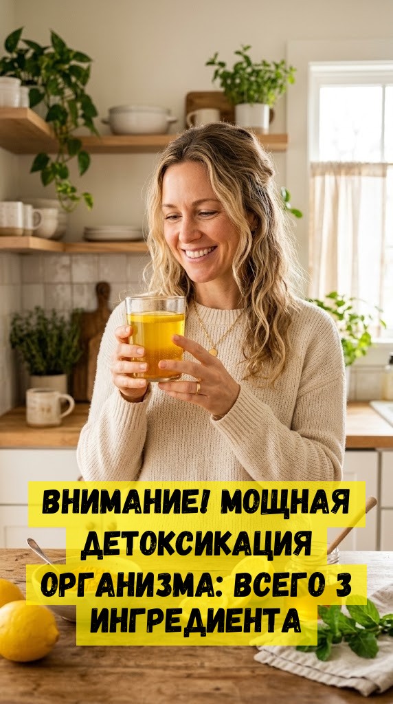 Внимание! Мощная детоксикация организма: всего 3 ингредиента
