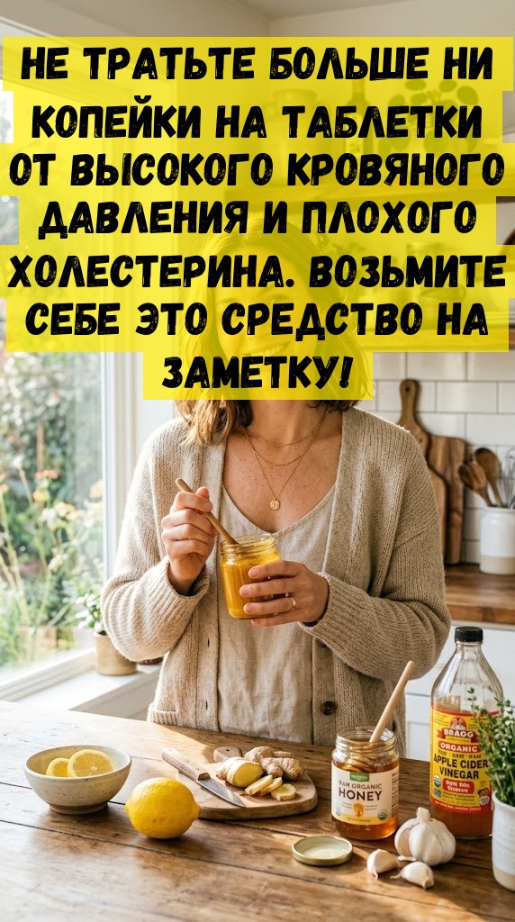 Не тратьте больше ни копейки на таблетки от высокого кровяного давления и плохого холестерина. Возьмите себе это средство на заметку! Не тратьте больше ни копейки на таблетки от высокого кровяного давления и плохого холестерина. Возьмите себе это средство на заметку!