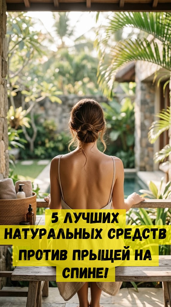 5 лучших натуральных средств против прыщей на спине! 5 лучших натуральных средств против прыщей на спине!