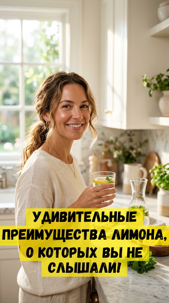 Удивительные преимущества лимона, о которых вы не слышали!