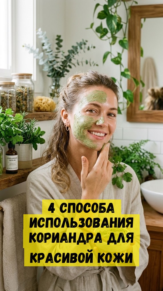 4 способа использования кориандра для красивой кожи 4 способа использования кориандра для красивой кожи