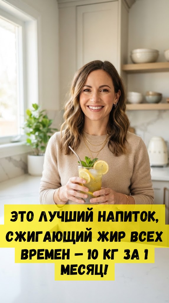 Это лучший напиток, сжигающий жир всех времен &ndash; 10 кг за 1 месяц!